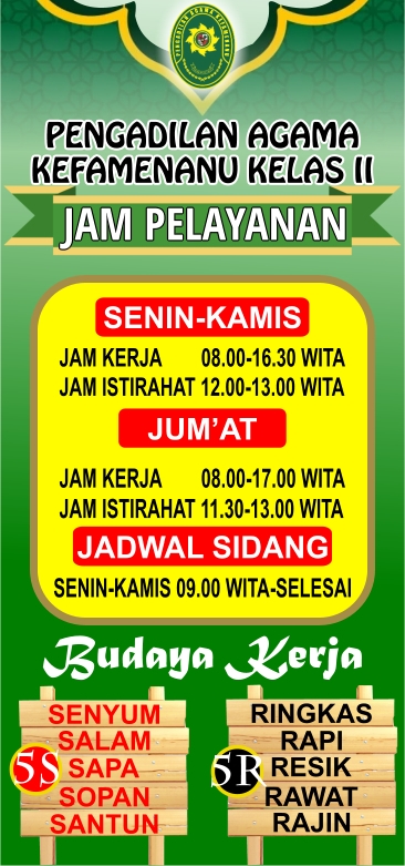 jam pelayanan 2021