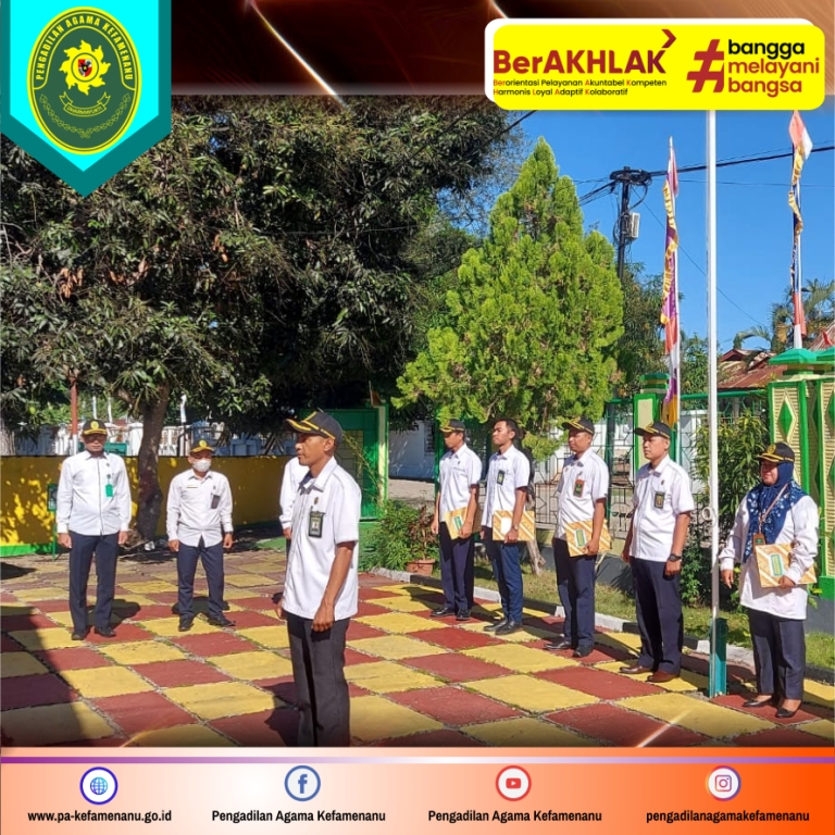 03 10 22 Apel Senin pagi