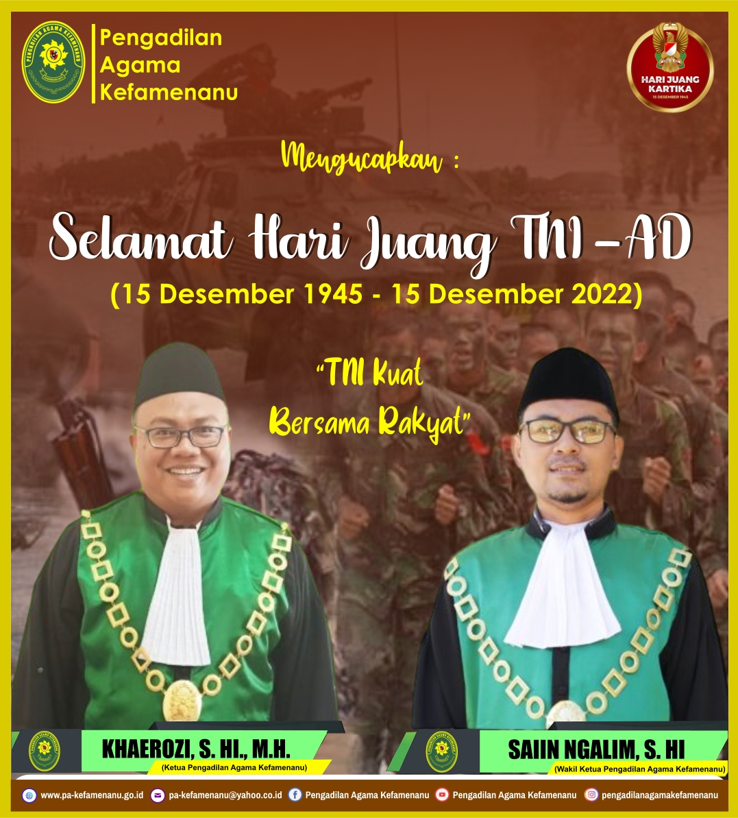 15 12 22 hari juang TNI AD