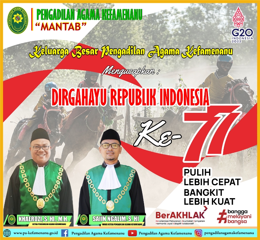 Dirgahayu RI Ke 77