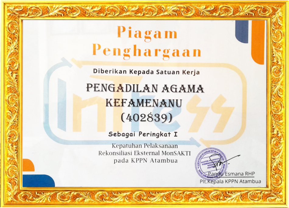 Reward KPPN Atambua