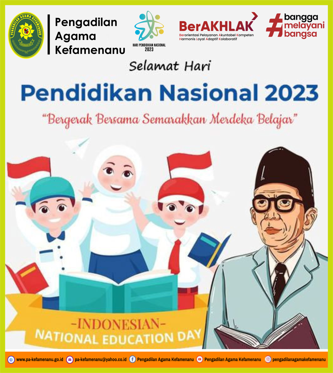 Selamat Hari Pendidikan Nasional 2023