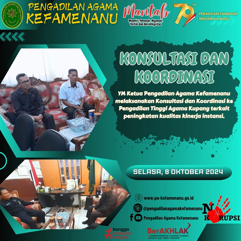 Konsultasi dan Koordinasi