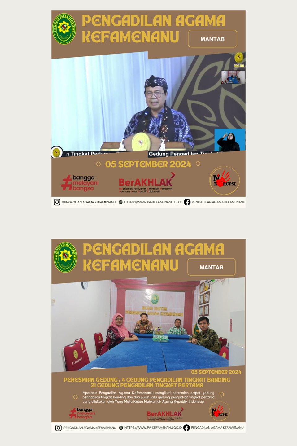05 09 2024 Peresmiaan Gedung Pengadilan
