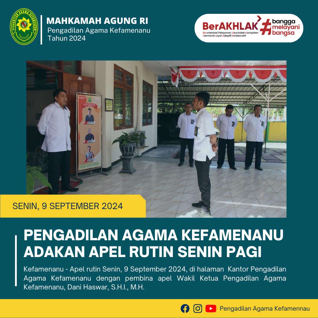 Apel Senin Pagi 1