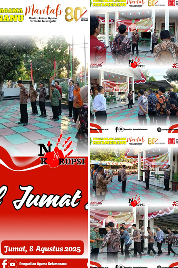Apel Jumat Sore 08 Agustus 2025