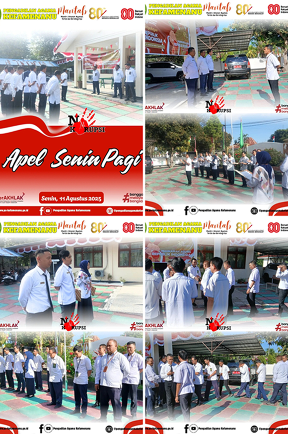Apel Senin Pagi 11 Agustus 2025