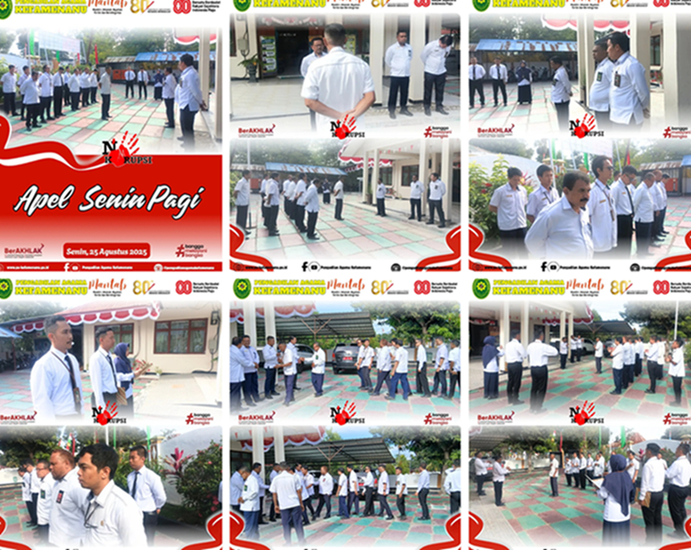 Apel Senin Pagi 25 Agustus 2025