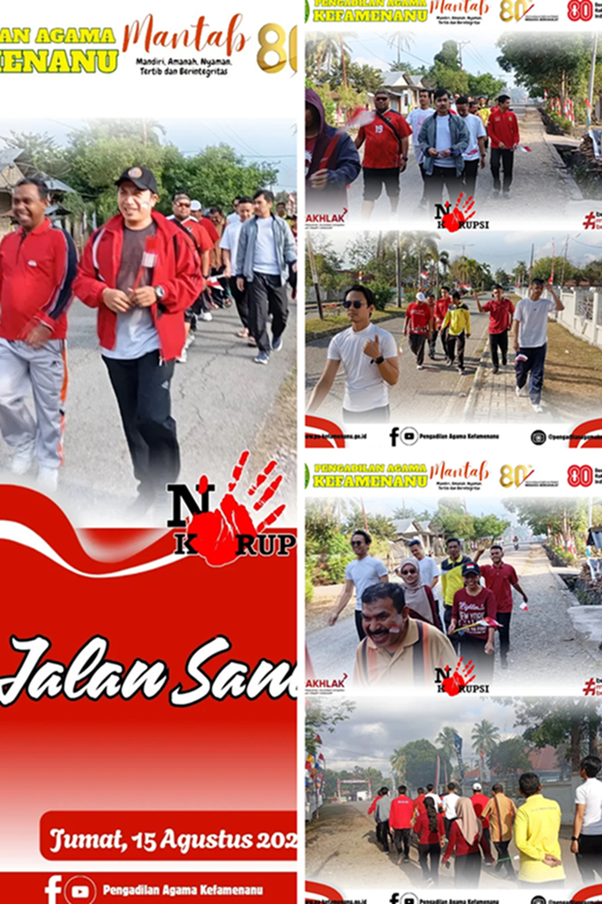 Jalan Santai Pengadilan Agama Kefamenanu