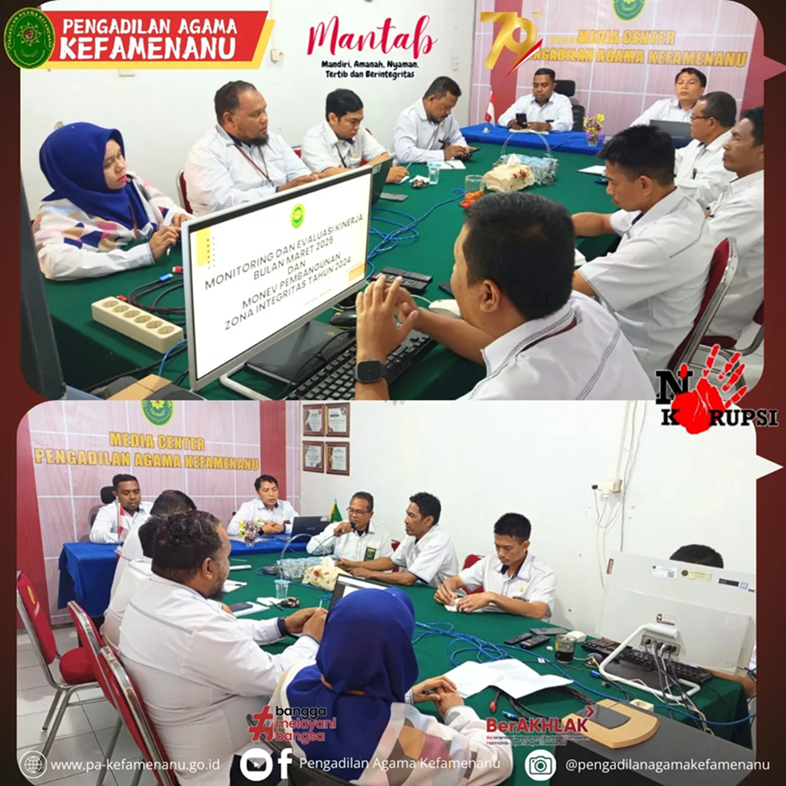 Rapat Monev Bulan April 2