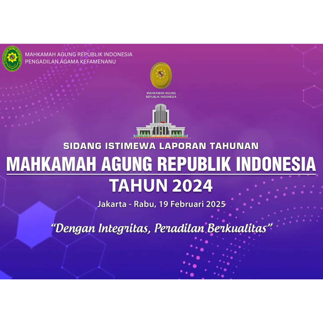 Sidang Istimewa Laporan Tahunan Mahkamah Agung RI Tahun 2024 1