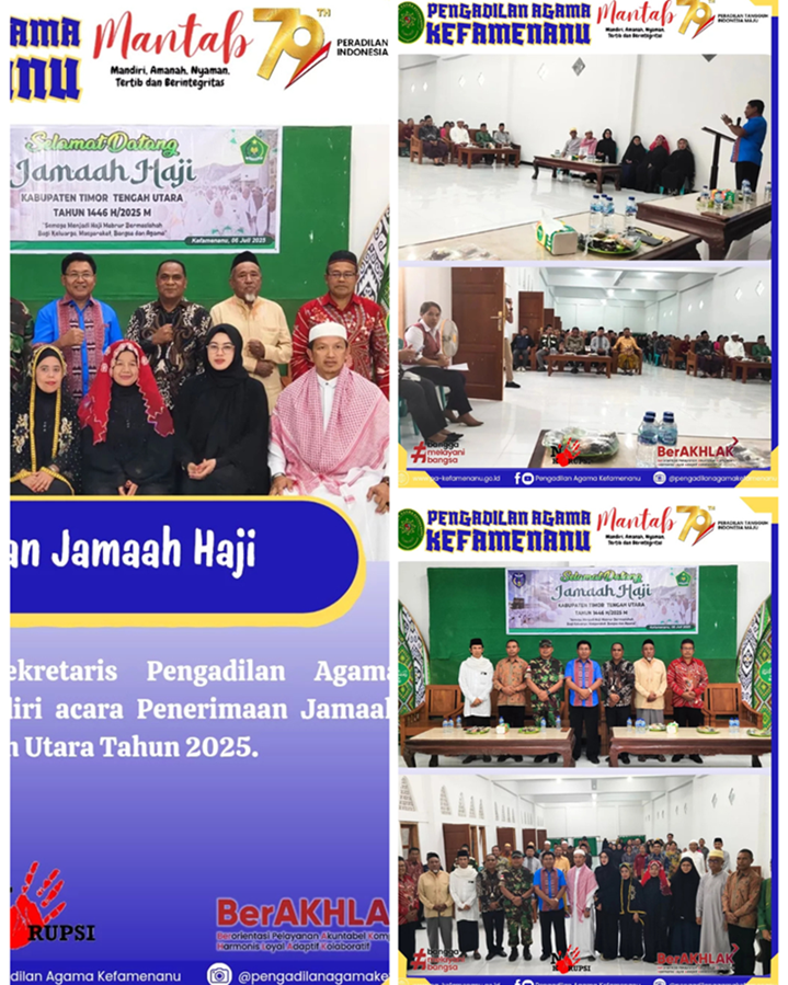 Penerimaan Jamaah Haji