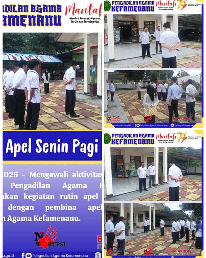 Apel Senin Pagi 30 Juni 2025