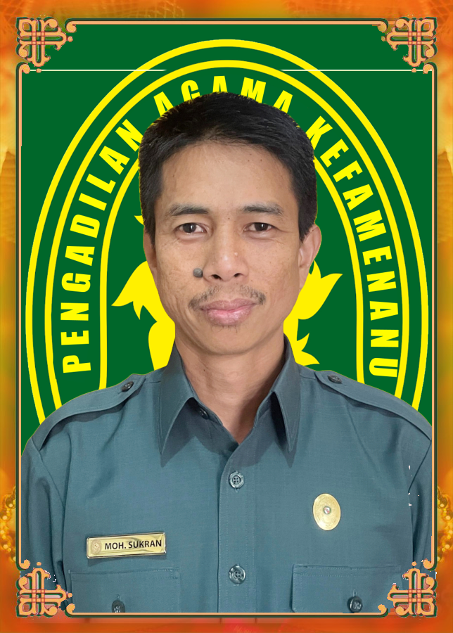 Bingkai Foto Operator Layanan Operasional Moh Sukran Upload