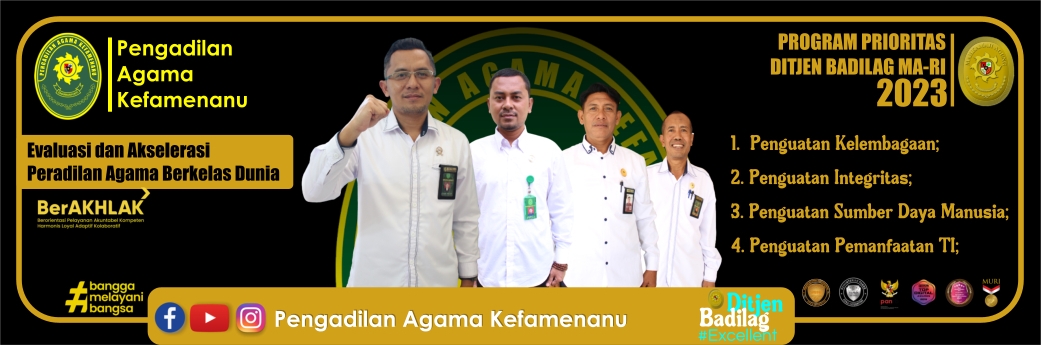 Program Ditjen Badilag 2023 bawah