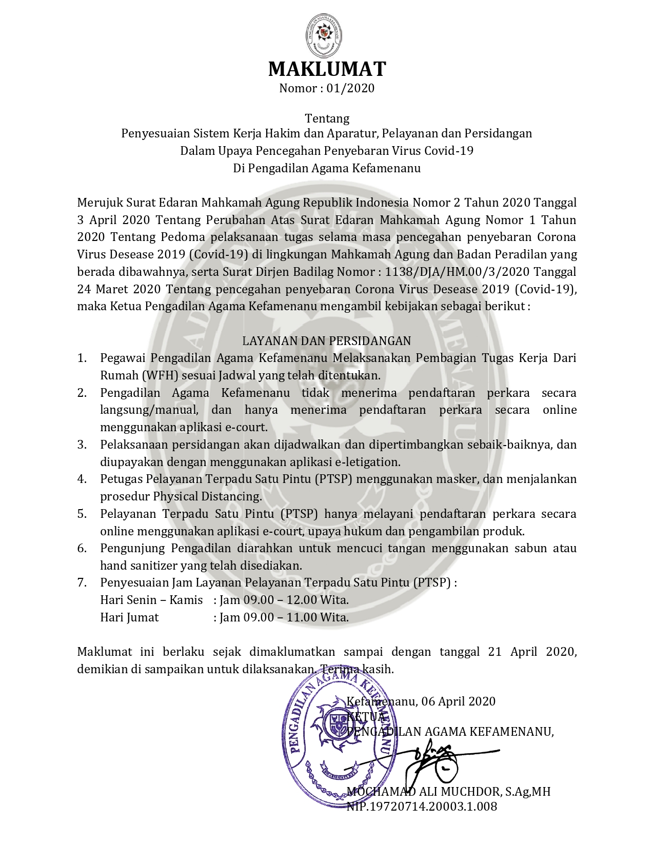 Maklumat Covid 19