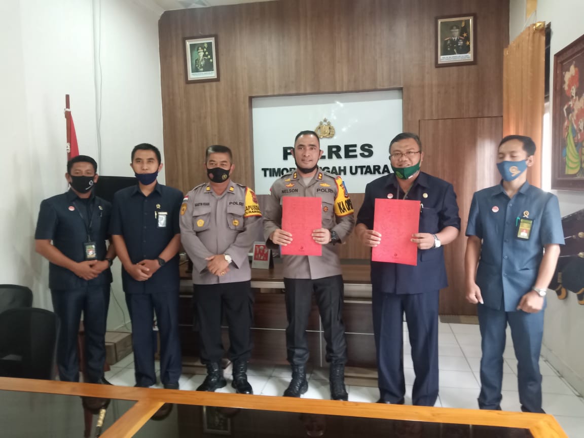 MoU Polres TTU